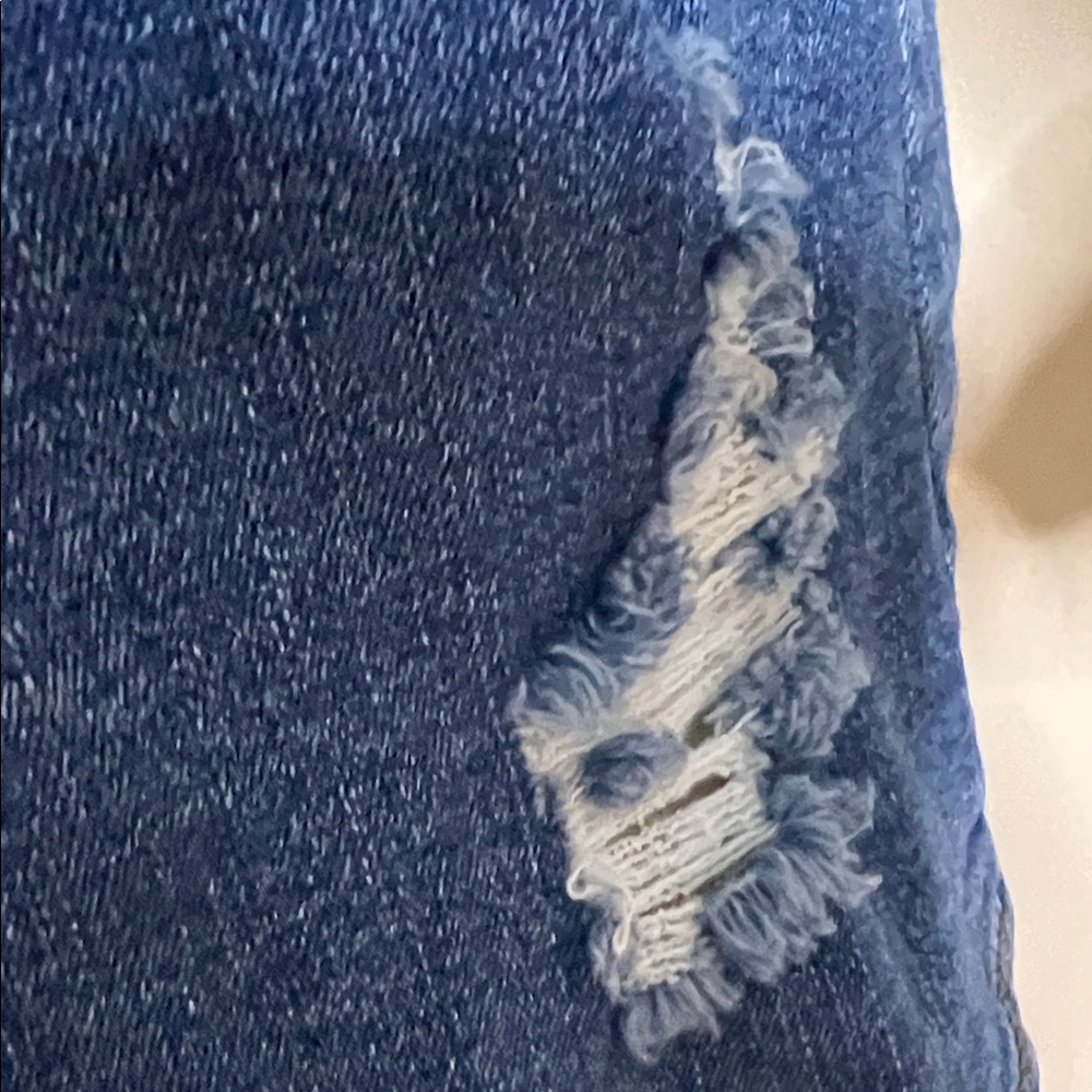 👖💙🥣🌀Kut Distressed Denim Jacket - Picture 8 of 11